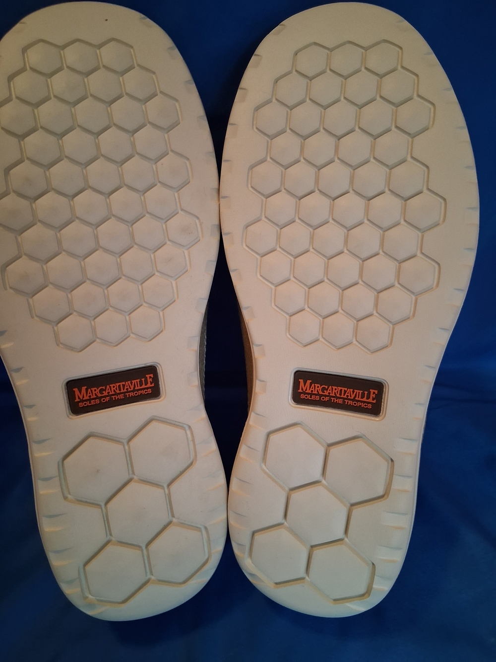 Margaritaville Men's Tan Canvas Slip-On Casual Shoes Round Toe US 9 - Picture 4 of 6